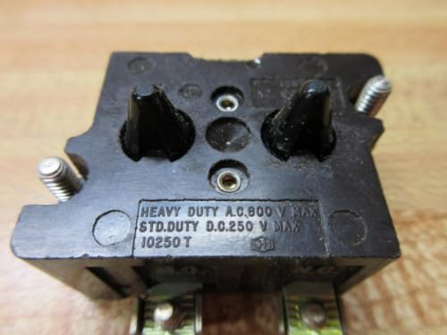 Cutler Hammer 10250-T1 Contact Block 1NO 1NC