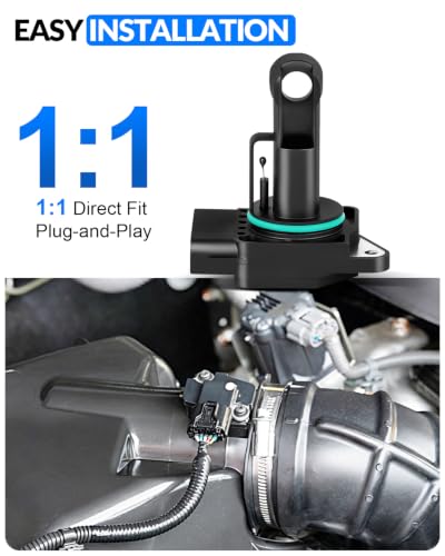 Mass Air Flow Sensor Meter 22680-AA310 Fits for for:-Mazda 3 2007 - size: 22680-AA310