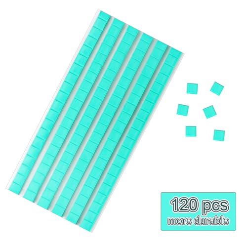 Feosky Adhesive Poster Sticky Tack Putty, Reusable and Removable Adhesive Putty, 120PCS, Mounting Putty for displaying Wall Paintings, Museum Art Photography, Picture, Crafts (Purple, Pack of 1) - color: Purple, size: 1Pack