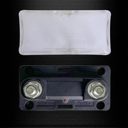 Ampper 35-300A ANL Fuse Holder, 12V in-Line Fuse Box Kit W/ M8 Studs, Fuse - size: ANL 300A 1 Pack