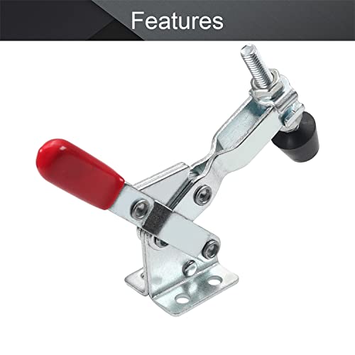 Utoolmart Hand Tool Vertical Toggle Clamp GH-102-B Quick Release Clamp 100kg Holding Capacity 5 Pcs - size: GH-102-B 5pcs