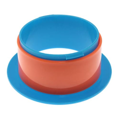 2PCS Shrink Packaging Handle 3 Inch Film Core for Mobile Stretch Wrap Pallets Packaging and Transportation Holder Plastic Pallets Blue