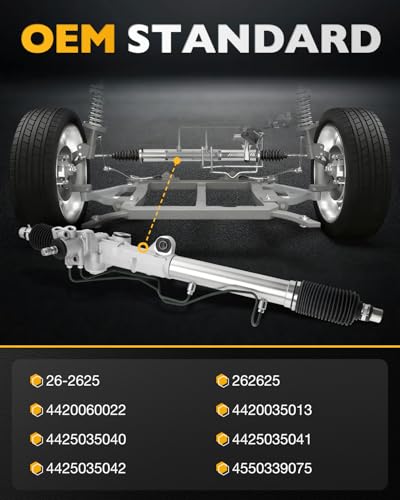 Power Steering Rack & Pinion, Fit for 96-04 Toyota Tacoma 2.4 2.7 3.4 L - size: 96-04 Toyota Tacoma & 96-02 4Runner