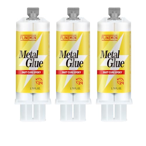Metal Glue, 2 Part Heavy Duty Epoxy Adhesive - size: Metal Glue 3PCS