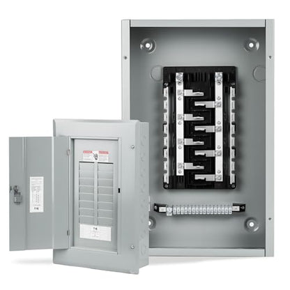 THQL Circuit Breaker Panels,16-Space, 125A Circuit Breaker Distribution Box, 120V/240V Circuit Breaker Electrical Enclosure,Indoor Main Lug Load Center - style: 16 SPACE