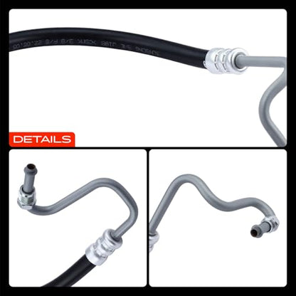 A-Premium Power Steering Pressure Hose Line Assembly, Pump to Gear/Rack