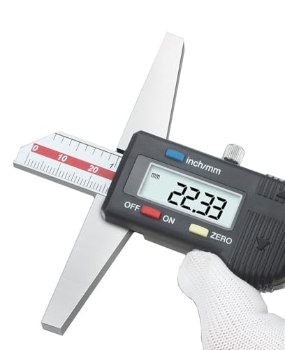 Depth Gauge Vernier Caliper,0-6"/150mm,0-8"/200mm,0-12"/300mm (Digital 0-300mm) - size: digital 0-300mm
