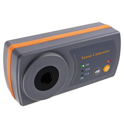 Professional Sound Level Calibrator Decibel Meter Calibration with Three Calibration Level at 94dB & 104dB & 114dB, SPL Meter Calibrator for dB Noise meter