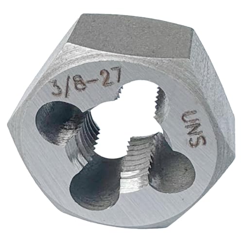 UNS Hex Right Hand Rethreading Die 3/8"-27 - size: 3/8"-27