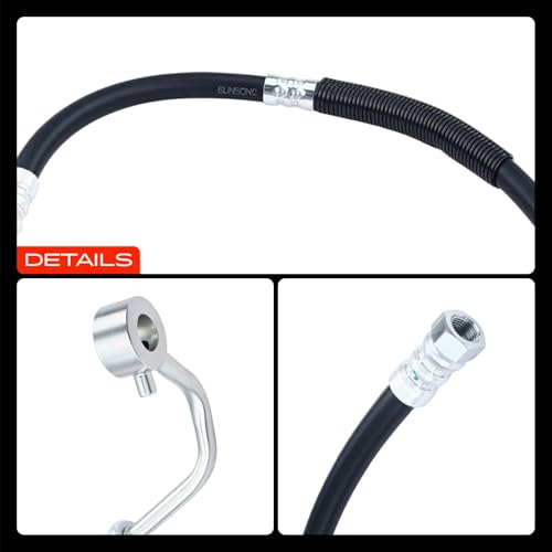 A-Premium Power Steering Pressure Hose Line Assembly, From Pump