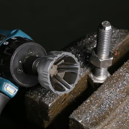 1/2" to 1-3/8" Deburring External Chamfer Tool with Carbide Blades - size: 1/2" to 1-3/8"