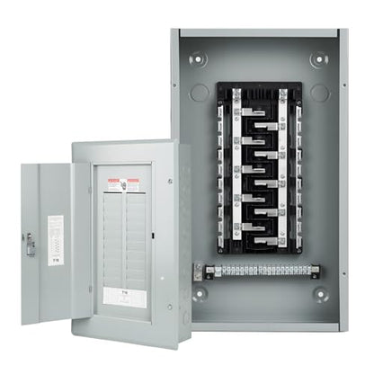 THQL Circuit Breaker Panels,20-Space, 125A Circuit Breaker Distribution Box, 120V/240V Circuit Breaker Electrical Enclosure,Indoor Main Lug Load Center - style: 20 SPACE