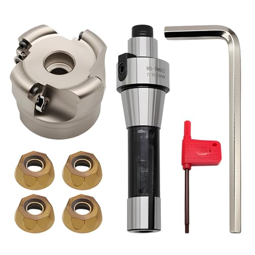 Face Mill Cutter Hard Alloy Inserts R8-FMB22 with Accessories