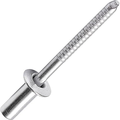 50Pcs Closed End Blind Rivets, 3/16" x1/2" - Stainless Steel Dome Head, Sealed Pop Rivets (4.8x12mm) - color: Stainless Steel, size: 3/16"x1/2"(4.8x12mm)
