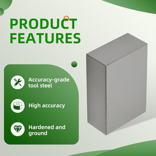 Precision Parallel Blocks 0.0002" 1-2-3 Blocks 23 No Holes Blocks