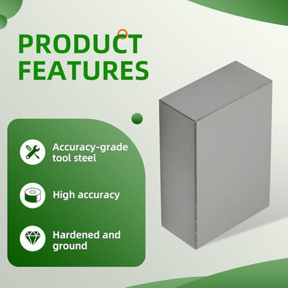 Precision Parallel Blocks 0.0002" 1-2-3 Blocks 23 No Holes Blocks