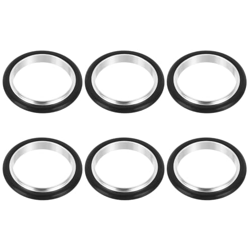 KF40 Flange Centering Ring (Aluminum Cylinder: 40mmID,41mmOD) 6Pcs - size: KF40