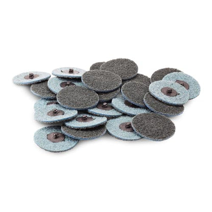 BHA 3" Quick Change Surface Conditioning Discs, Blue (Fine) - 25 Pack - color: Blue