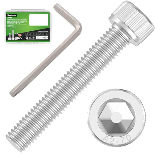 120 Pcs M2 x 20mm Button Head Socket Cap Screws - 304 Stainless Steel - size: M2x20