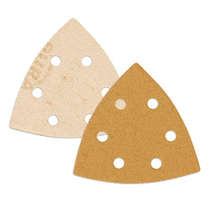 Dura-Gold Premium Triangle Mouse Sanding Sheets - 80 Grit (Box of 24) - 6 - size: 80-Grit