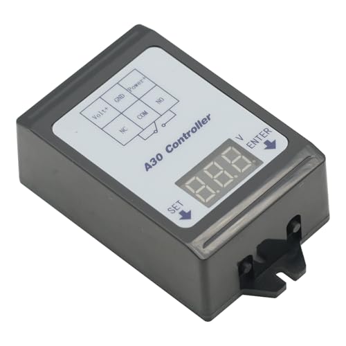 Voltage Monitor Module, DC 0-99.9V Relay Controller Board for Overvoltage Undervoltage Control Voltage Detection