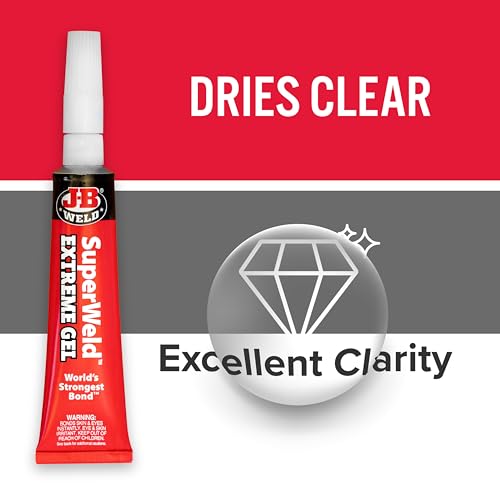 J-B Weld SuperWeld Extreme Superglue - 15g - size: 15g Gel - 1 Pack