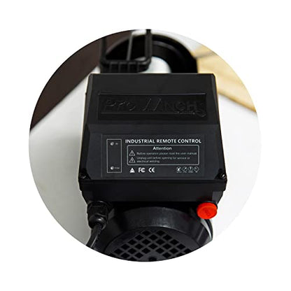 Prowinch Electric Hoist, 110V/120V, 440lbs Lifting Capacity, 38ft Lifting Height, Wireless Remote Control, Upper & Lower Limit Switches for Home Improvement, Warehouse Clearance, Garage Hoist System - size: 440 lb Wireless Remote