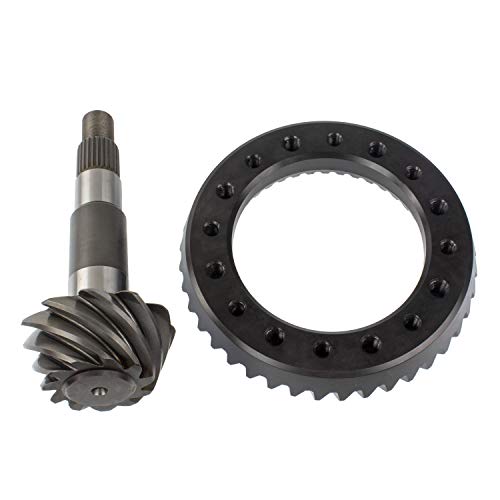 Motive Gear D35-373 Differential Ring & Pinion Set -3.73 Ratio, -26 Spline, 10 Bolt, Fits Dana 35 Axle, Compatible For Ford, Jeep Wrangler, AMC, Replaces Dorman: 697-365, SVL 2020481, Spicer 72938-5X - size: 41-11 Teeth, 3.73 Ratio