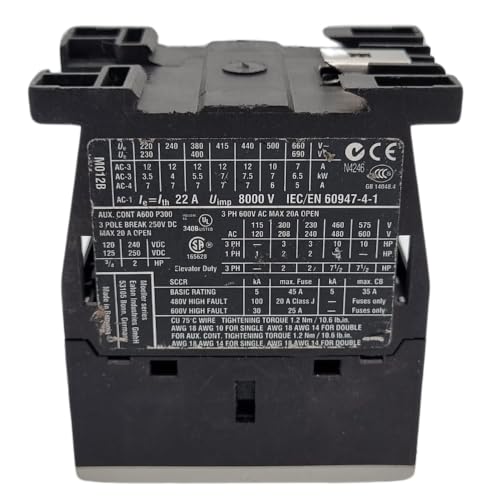 EATON CORPORATION DILM12-10(24V50/60HZ) CONTACTOR