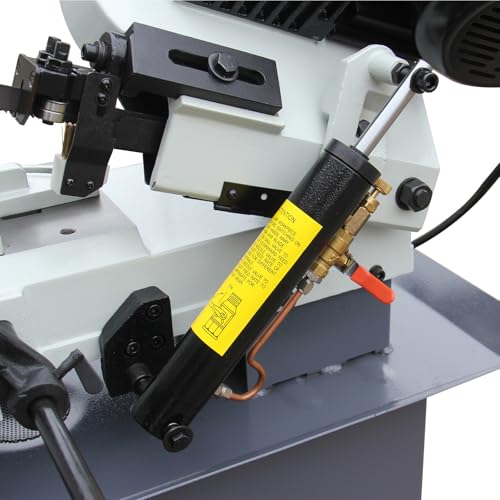 KAKA INDUSTRIAL Hydraulic Cylinder for Metal Bandsaw, 11.22 Inch Retracted to 16.92 Inch Extended Length, 12mm Mounting Hole, Replacement for Metal Cutting Bandsaw Equipment - size: BS-712N/BS-712R/BS-712B Hydraulic Cylinder