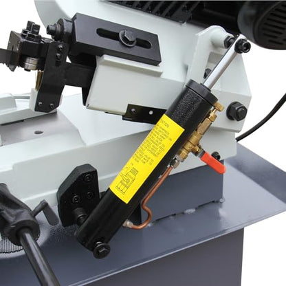 KAKA INDUSTRIAL Hydraulic Cylinder for Metal Bandsaw, 11.22 Inch Retracted to 16.92 Inch Extended Length, 12mm Mounting Hole, Replacement for Metal Cutting Bandsaw Equipment - size: BS-712N/BS-712R/BS-712B Hydraulic Cylinder