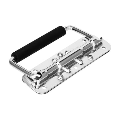 PINGEUI 15 Pack Spring Loaded Handles, 5.5x1.5 Inch Silver Chest Handle