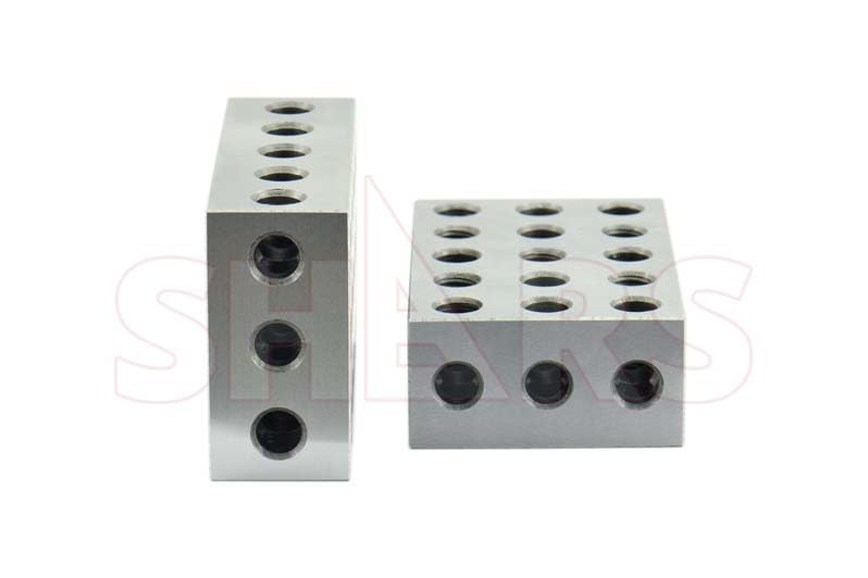 Shars (1 Pair) 246 Precision Blocks (2"x 4"x6") w/23 Holes Set 303-5600 S] - size: 2-4-6 blocks