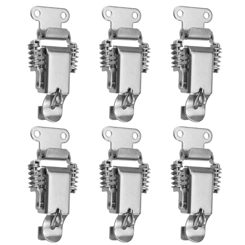Spring Toggle Latch, 3 Inch Stainless Steel, 6Pcs