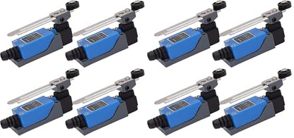 TWTADE / 4Pcs ME-8108 Adjustable Roller Lever Arm Momentary Limit Switch NC-NO CNC Mill Router (Pack of 2) - size: 4PCS (Pack of 2)