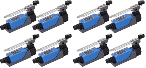 TWTADE / 4Pcs ME-8108 Adjustable Roller Lever Arm Momentary Limit Switch NC-NO CNC Mill Router (Pack of 2) - size: 4PCS (Pack of 2)