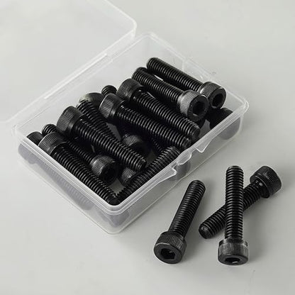 M10-1.5 x 30mm Socket Head Cap Screws, M10x1.5 Bolt, 12.9 Grade Alloy Steel, Allen Socket Drive, Black Oxide Finish, Full Thread, Quantity 10 - size: M10 x 30mm(10PCS)