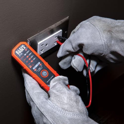 Klein Tools ET40VP GFCI Receptacle Tester and AC/DC Voltage Tester Kit - size: 2-Piece Tester Kit