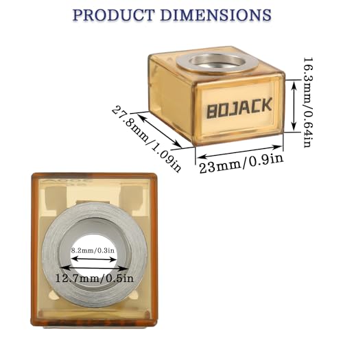 BOJACK 300A Marine Rated Battery Fuse 58V DC Max IP66 Waterproof Fuse Holder - style: 300A