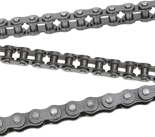 YOXUFA #35 Roller Chain for Mini Bike Coleman CT100U CC100X Baja Doodle Bug Dirt Bug Racer DB30 Motovox MBX10 MBX11 MMB80 Predator 79cc 97cc 100cc Engine Powersports Parts 140 Links Drive Chain - size: 140 Links