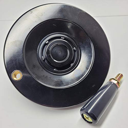 5" Ultimate Handwheel Fits 1/2" Shaft or Smaller - Table Saw, Lathe & More - size: 5" X 1/2"