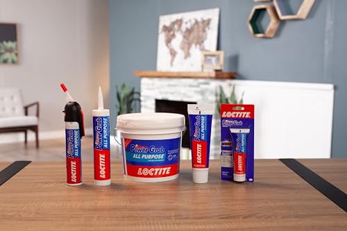 Loctite Power Grab All Purpose Construction Adhesive, 3 fl oz, 1 Pack - size: 1 Pack, style: 3 fl oz