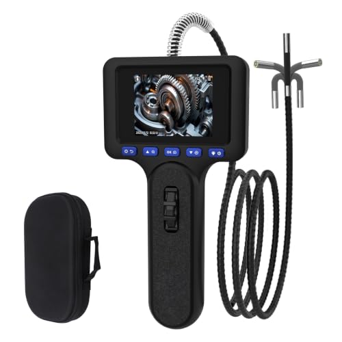2-Way Articulating Borescope,2.8" IPS 1.5M IP67 Inspection Camera - color: 2-Way/6.25mm, size: 2.8''