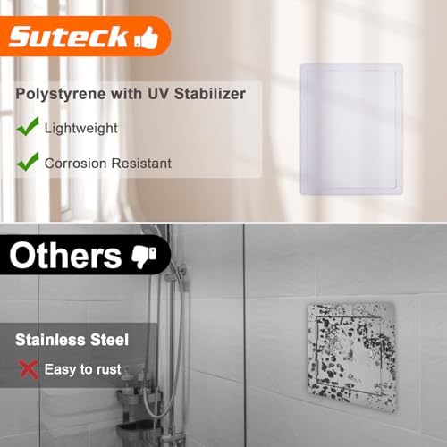 Suteck Plastic Access Panel for Drywall & Ceiling 12 x 16 Inch - size: 12 x 16 inch