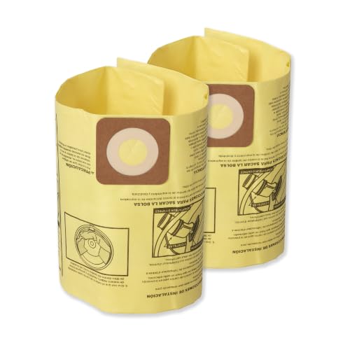CRAFTSMAN CMXZVBE39970 Genuine 6-10 Gal. Wet Dry Vac Dust Collection Bags - style: 6-10 Gallon Fine Dust