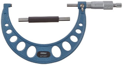 Fowler 52-253-005-1, Premium Outside Inch Micrometer With 4-5" Measuring Range - size: 4-5"