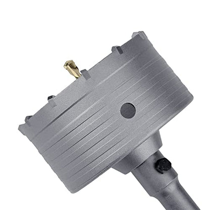 95mm (3-3/4") Concrete Hole Saw with 220mm SDS Plus Shank Rod - style: 95mm ( 3-3/4inch )