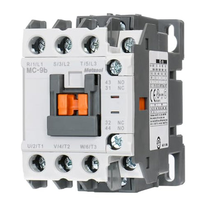 BAOMAIN 9A Magnetic Contactor MC-9b 3 Pole 110V AC Coil 1NO+1NC UL