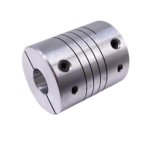 9.5 x 9.5mm 3/8" x 3/8" Flexible Shaft Coupling Rigid Coupler D25 L30