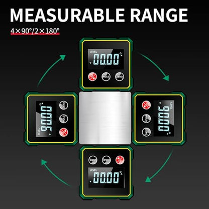 Digital Angle Finder & Gauge with Electronic Laser Level,Inclinometer